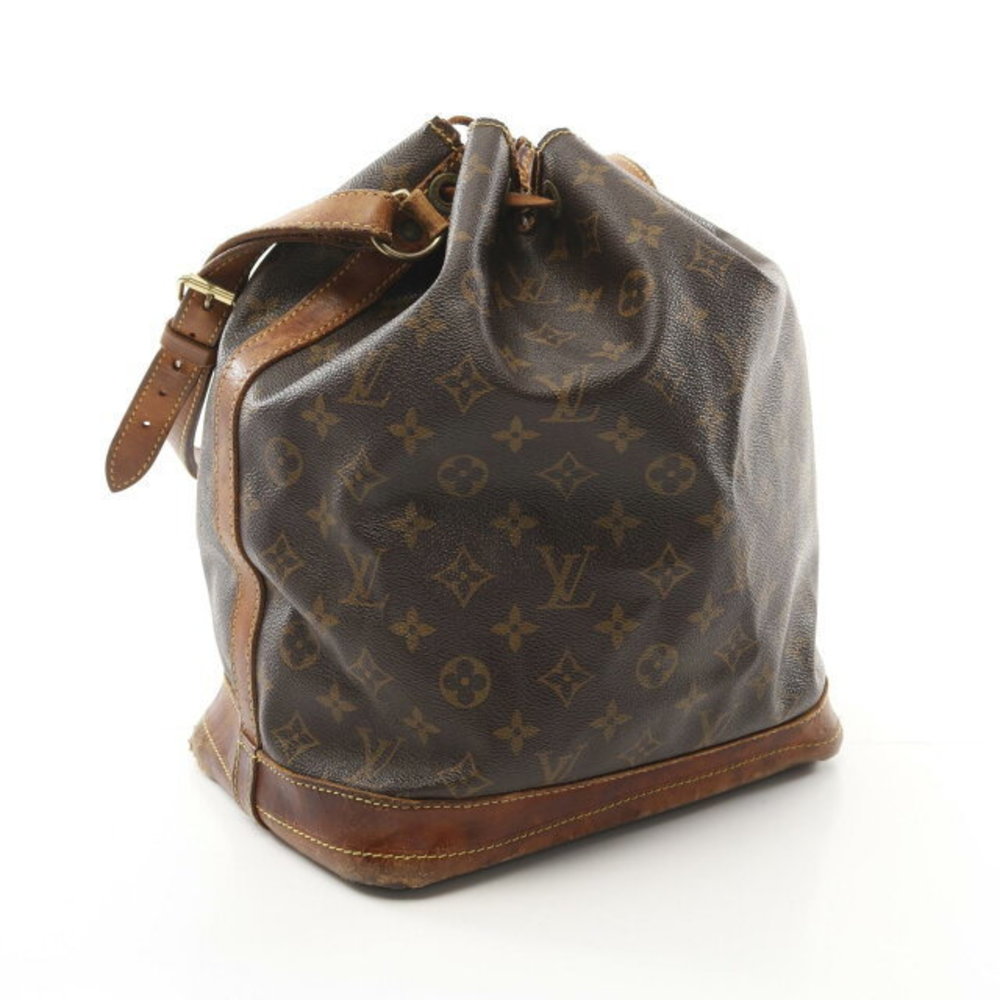 Louis Vuitton Bag Shoulder Noe Brown Monogram Leather - Picture 2 of 7